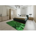 thumbnail image 4 of Ahgly Company Indoor Rectangle Patterned Deep Emerald Green Area Rugs, 8' x 12', 4 of 6
