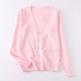 thumbnail image 6 of Girls Cardigan Sweater 2026 Fall Winter Kids School Uniforms Cotton Button Down Toddler Sweaters Tops Warm Jacket Fashion Outfits, 6 of 7