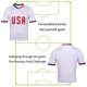 thumbnail image 5 of Camiseta de fútbol DIBEI USA Copa Mundial 2026 talla grande, 5 of 5