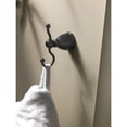 thumbnail image 3 of Moen Caldwell Mediterranean Bronze Single Robe Hook, 3 of 3