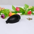 thumbnail image 3 of Bin Cup Pulls Cabinet Handles Painting Black Dresser Pull Handle for Cupboard Drawers Dresser Door 10pcs, 3 of 7