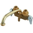 thumbnail image 1 of Kingston Brass KF471 Robinet à Linge Rugueux avec Bec & Poignée&44; Chrome, 1 of 2
