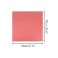 thumbnail image 3 of INSPIRE CHIC Women's Solid Chiffon Scarf Ribbon Square Silky Satin Elegant Neckerchief Handkerchief for Gift Office One Size Watermelon Red, 3 of 6