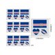 thumbnail image 3 of Uuiauoio 10 pcs Temporary Football Tattoo Stickers Set of 10 for Match Party Fan Celebration Face Body Art Decoration Sport Themed Supplies, 3 of 6