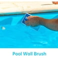 thumbnail image 4 of Pool Wall Sponge Pool Sponge Brush Portable Pool Scrubbing Cleaning Tool with Handle for Pond Spa 2pcs, 4 of 8