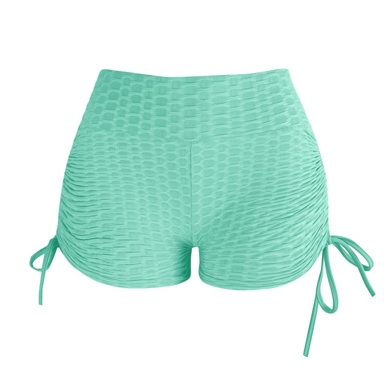 pgeraug pants for women shorts leggings for high waisted lifting leggings  short leggings mint green 2xl 