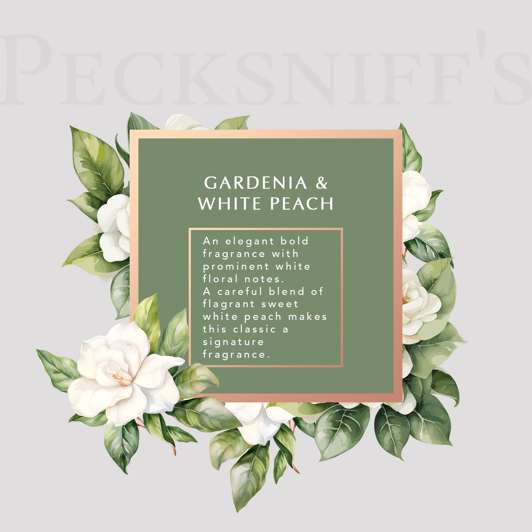 Pecksniff's Gardenia & White Peach Scented Moisturizing Hand Wash Refill | 1 L/1000 ml, 33.8 fl oz