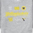 thumbnail image 3 of Yellowjackets - Yellowjackets Icons - Men's Crew Neck Fleece Pullover, 3 of 5