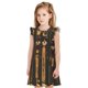 thumbnail image 1 of Balery Ancient Egyptian Hieroglyph Camisón de princesa para niñas, pijama de algodón con mangas abullonadas, suave y bonito.-Large, 1 of 6
