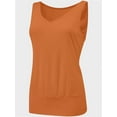 thumbnail image 2 of Women's Summer V Neck Tank Top Basic Sleeveless Casual Fit Shirts, 2 of 5