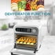 thumbnail image 3 of Horno de convección Elite Gourmet EAF1010D de 10 L, programable, con 8 ajustes de menú, controles de temperatura y temporizador, horneado, tostado, asado y freidora de aire, 1500 W con recetas, exter, 3 of 5