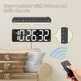 thumbnail image 3 of VOCOO Large LED Digital Timer Clock with Remote, RGB Color Changing, Countdown/Count Up Timer, Magnetic Mount, 3 of 9
