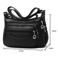 Women Largecapacity Crossbody Bags Lightweight Messenger Purses and