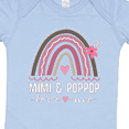 thumbnail image 4 of Inktastic Mimi and PopPop Love Me Rainbow Girls Baby Bodysuit, 4 of 5