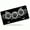 Monochrome Sunflowers, variant on Stained glass Sun and Waves Front License Plate, Metal License Plate, Funny Standard Plates Personalized Novelty Decorative For Men/Women/Boys/Girls Car 6×12 Inch
