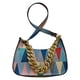 thumbnail image 2 of Bolso de hombro para mujer Bolso elegante para axilas Cadena gruesa simple para viajes (Azul), 2 of 8