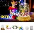 thumbnail image 3 of Make Your Own Night Light Mermaid DIY Kits for Girls,Bunny Toys for Kids Ages 4-8 ,Arts and Crafts Lamp Project for Girls(USB Upgrade Edition),Gifts for 4 5 6 7 8 9 10 Year Old Girl with Greeting Card, 3 of 8