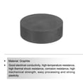 Uxcell Round Graphite Block Disk Ingot Graphite Electrode Plate 80x25mm ...