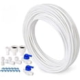thumbnail image 1 of Water Supply Hose-Connection Kit for European Style Double Door Samsung Refrigerator,Diameter 10mm,1/4", 1 of 5