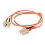 C2G 2m SC-SC 62.5/125 Duplex Multimode OM1 Fiber Cable - Orange - 6ft - patch cable - 6.6 ft - orange