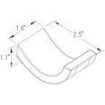 thumbnail image 2 of Ginger 4710/PN Cinu Single Robe Hook, Nickel-4710, Single Robe Hook, Polished Nickel, 2 of 2
