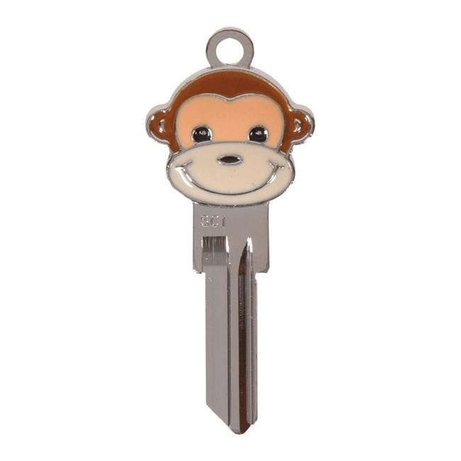 Hillman 5931589 3D Keys House & Office Blank Single Sided Universal Key for Universal - Pack of 4