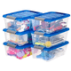 thumbnail image 3 of 6 Cajas Organizadoras Almacenamiento Plástico Apilable 12.2l, 3 of 4