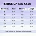 thumbnail image 7 of Shine Up Floral Blouses for Women Pleated Long Sleeve Shirts Casual Crewneck Tunic Tops, 7 of 7