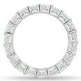 thumbnail image 4 of ESTE ORIGIN 2.85Ct Oval Lab-Grown Diamond Eternity Ring – VS1, 19 Diamond Wedding Band in 14K White Gold for Women, 4 of 4