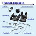 thumbnail image 4 of Para Soporte de Transductor 7400931 XNT, Montaje para Transductores Modelo XHS, Kit Accesorios en Espejo Popa XNT 9 20, 4 of 6