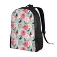 thumbnail image 2 of Fuzoiu Roses and Butterflies Print Laptop Backpack,Work Business Backpacks, Large Capacity Nurse Bag College Bookbag for School, Waterproof Casual Daypack for Travel, 2 of 8