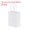 White, variant on Unique Bargains 5.9'x3.1'x8.2' Paper Gift Bags with Handles, 25Pcs Gift Tote Favor Bags for Bridal Shower Festivals Party, Black
