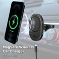 thumbnail image 3 of Cargador de coche inalámbrico Mighty Mount MagSafe con ranura para CD de 15 W, 3 of 8