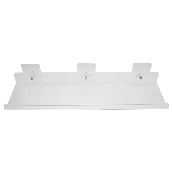 WASHWEPE Organizador De Ducha Adhesivo Transparente Para Pared Con Estante Sin Daño A