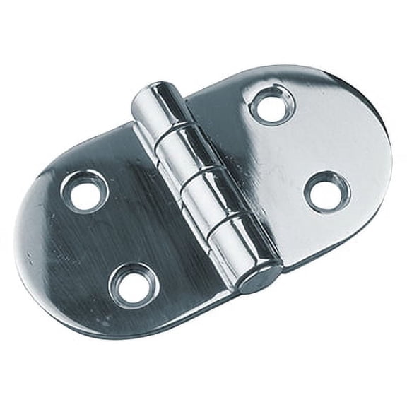 Sea Dog 2017001; Side Hinge Round Stainless Steel 1Pair/Card