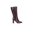 thumbnail image 3 of Women's Journee Collection Paris Extra Wide Calf Slouch Boot Grey Faux Leather 9 M, 3 of 7