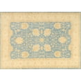 thumbnail image 1 of Ahgly Company Machine Washable Indoor Rectangle Traditional Brown Gold Area Rugs, 5' x 8', 1 of 7