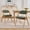 Green, variant on BaseBeauty Folding Chairs with Padded Seats, Wooden Stackable Dining Chair Set of 2 for Guests Kitchen Office Wedding Party Picnic, Gray