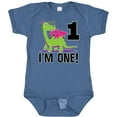 thumbnail image 3 of Inktastic First Birthday Girl Dragon Girls Baby Bodysuit, 3 of 5
