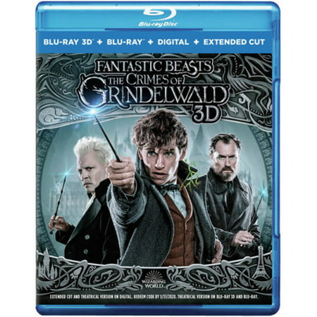 Fantastic Beasts: The Crimes of Grindelwald (3D Blu-ray + Blu-ray + (Best 3d Blu Ray Videos)