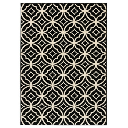 Rug 7 X 10 Rizzy Home Millington Power-Loomed Area Rug 7 Ft. 10 In. X 10 Ft. 10 In. Black Model MGTMG486300067110 ()