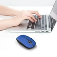 thumbnail image 5 of VIVEFOX Wireless Mouse for Laptop, 2.4G Ultra Thin Silent Mouse, with USB Nano Receiver Portable Mobile Optical Cordless Mouse for Laptop, PC, Computer, Mac(Blue and Black), 5 of 6