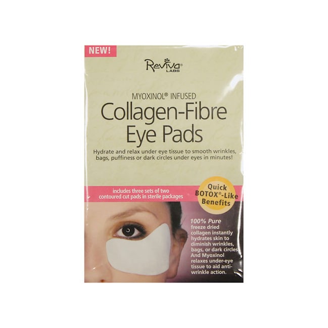 Reviva Labs CollagenFibre Eye Pads 6 Ct