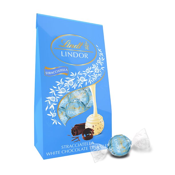 Lindt LINDOR Stracciatella Truffles, 5.1 oz Bag