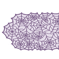 thumbnail image 3 of Halloween 2025 Purple Lace Table Runner - 7ft Multi-Purpose Decor for Fireplace, Doorways & Costume Accessories (1PC), 3 of 4