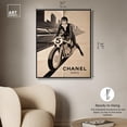 thumbnail image 4 of Chic Velocity Canvas Print Retro Fashion Decor by Art Remedy, Black Frame, 30 x 36, 4 of 6