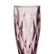 thumbnail image 3 of Juego de 6 Copas de Cristal Labrado Vintage, Copas de Vino y Champagne, Color Púrpura, 170 ml, 3 of 5