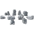 thumbnail image 7 of Bbiamsleep 10 Pcs Diorama Rocks Fake Stone Miniature Fake Rock Resin Miniature Stone Fake Landscape Rock Craft Rocks for Micro Train Landscape Landscape Rock for Micro Garden, 7 of 7