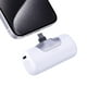 thumbnail image 1 of Cargador portátil iWalk 5500 mAh 22,5 W de carga rápida blanco, 1 of 6