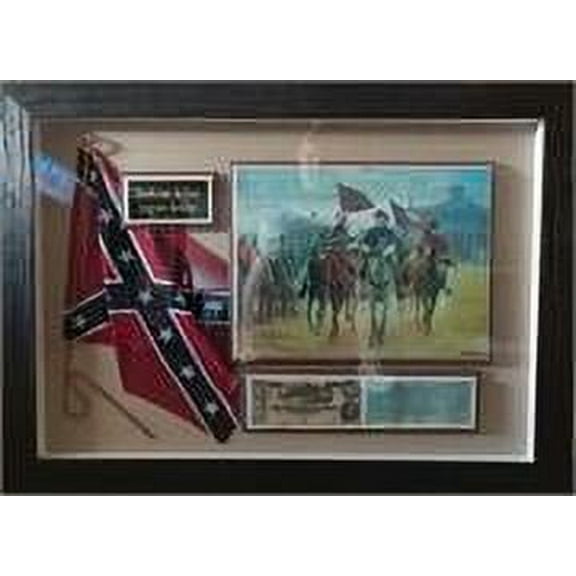 Jackson & Lee - "The Legend Of Gray" Civil War Frame